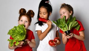 food-mood-connection-happy kids-veggies
